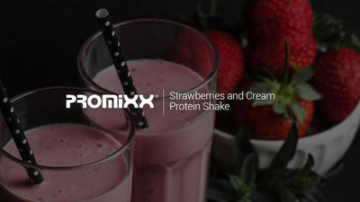PROMiXX Recipes: Strawberries and Cream Protein Shake