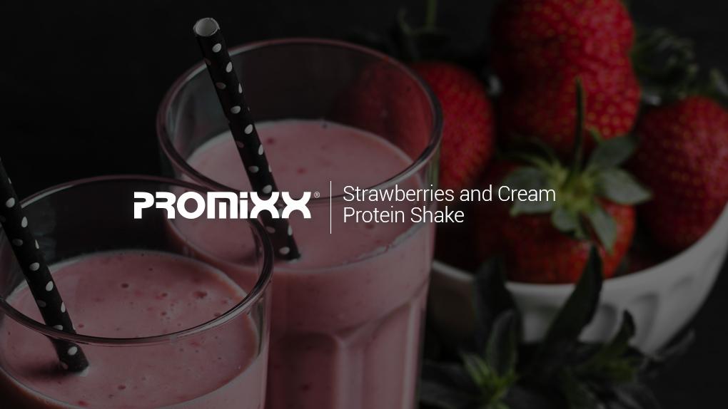 PROMiXX Strawberries and cream Protein Shake